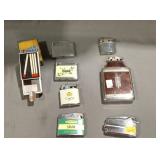 Vintage lighter advertisement and vtg traveling