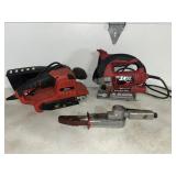 Hyper Tough corded belt sander, Skil Jig saw &