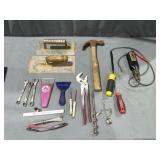 Hand scale,hammer, testers and more