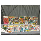 Vintage marvel comics punisher series