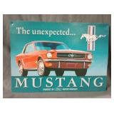 Ford Mustang Sign 16x12