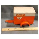 Nylint U-Haul Toy  Trailer- Missing Tires