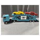 ERTL Chevrolet Die-Cast Car Carrier W/ Mustang &