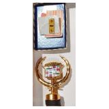 Vintage Cadillac Hood Ornament & Pin