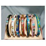 Glass Hand-painted Enamel Bracelets