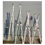 (5) Sets of Snow Skis and Snow Poles