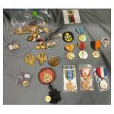 World war II military metal slash memorabilia