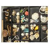 Costume Jewelry, Earrings, Pins & More