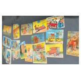 Vintage unused funny post cards