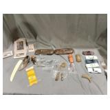Vintage smalls lot carved letter opener shark