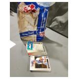 Leaf baseball bag approx 900 cards