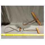 Primitive Tools Ice Tongs Meat Hooks
