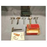 (6) Vintage Safety Razors