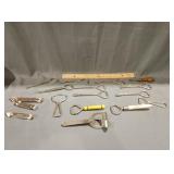 Vintage soda pop can opener advertising 17 PCs
