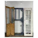 Wooden doors