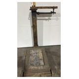 Industrial Platform Cast Iron Scale