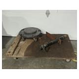 Rolling furniture carts & trailer jack