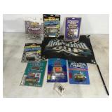 Brickyard 400 Die-Cast Cars, Flag, Pin, &