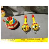 Vintage noise maker toy lot they all work