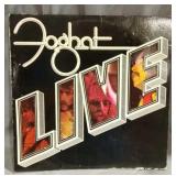 Foghat live vinal record LP  (1977)