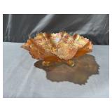 Fenton Marigold Carnival Glass Bowl
