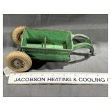 Arcade Cast Iron Green Tractor Trailer