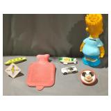 Vintage toys live Mickey mouse Mr peanut night