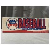 Fleer 1990 Badeball Logo stickers& Trading cards