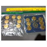 Brass Presidential Coin sets