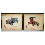 Pfeiffer beer advertising/ signs 11.5 x 9. 75 in