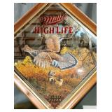 Miller High Life Mirror Sign - First Flush