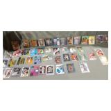 Basketball cards 2 game worn Jersey cards all in