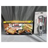 Red Copper Flip Switch & Bar 3 Corkscrew -New