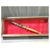 Army Commandos Commemorative Framed Dagger