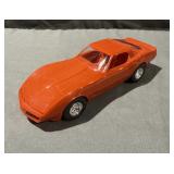 AMT ï¿½81 Corvette Coupe Red Orange Promo Car