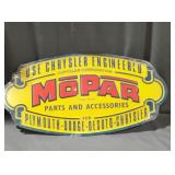 Mopar Parts & Accessories Metal Sign 18"x 9" -New