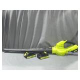 JAGROM cordless leaf blower with three batteries