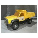 Tonka yellow Toy Dump Truck Plastic Tires