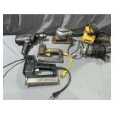 Tools DeWalt hand sander, Rotozip spiral saw, (