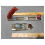 Small C2 wood plane and Miller falls wood rasp