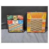 (2) Punch Boards: Kwarter Kolors, Put & Take