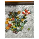 Vintage machine made marble