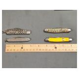 (4) Imperial Folding Pocket Knives