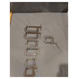 Cincinnati tool Co super Junior c clamps three