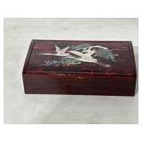 Korean Mother Of Pearl  Inlaid Jewelry Box