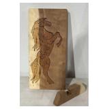 David McKee Handcrafted Wooden Horse Puzzle