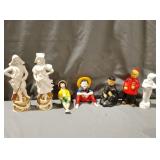 Vintage Wall planters Oriental ceramic fishing