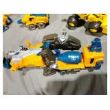 Brachiosaurus transformer construction toys and