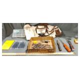 Tool belt bits construction pencil saw chisel...