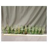 12 vintage Coca-Cola bottles 6.5 oz ... baton